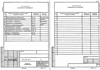 Альбом 5 Спецификации оборудования     
