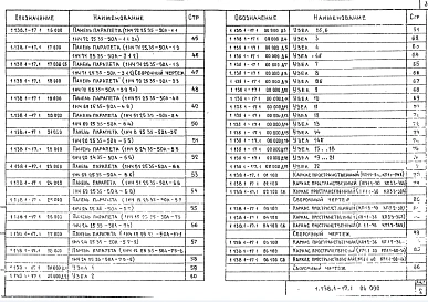 Выпуск 1 Часть 1 Панели толщиной 350 мм. Рабочие чертежи