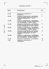 Альбом 4 Ведомости потребности в материалах (водонасыщенные грунты).     