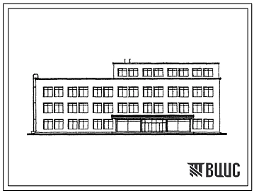 Типовой проект 408-14-44 Предприятие по крупному и среднему ремонту обуви мощностью 250 пар в смену. Стены из кирпича.