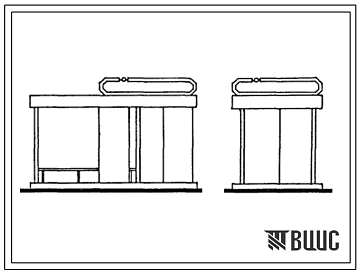 Типовой проект 503-5-26.13.87 Автопавильон на 5 человек из крупных элементов заводской готовности для автомобильных дорог УССР.