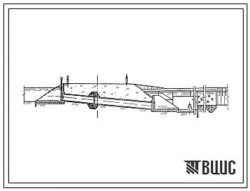 Типовой проект 820-1-0104.90 Регуляторы-переезды трубчатые на расход до 3 м3/с с перепадом до 1,5 м для внутрихозяйственной сети рисовых оросительных систем
