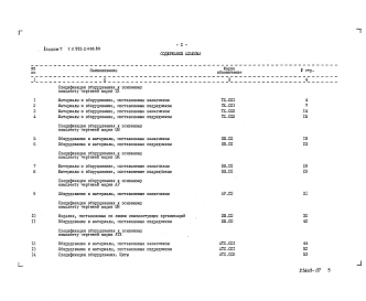 Альбом 7 Спецификации оборудования