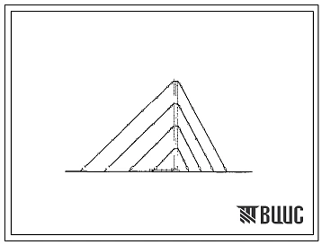 Типовой проект 603-11 Антенны-мачты нижнего питания для излучаемой мощности 30 квт радиовещания