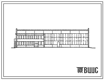 Типовой проект 816-197 Центральная ремонтная мастерская для хозяйств с парком 100 тракторов. (Вариант в полносборных конструкциях)