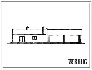 Типовой проект 807-20-17 Пункт искусственного осеменения овец с навесом на 100 баранов (стены кирпичные).