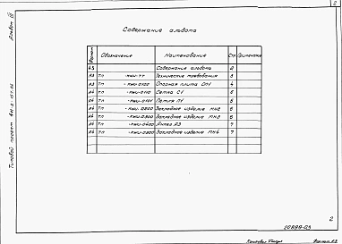Альбом 3  Чертежи строительных изделий.     