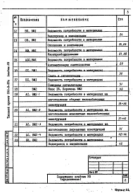 Альбом 8 Ведомости потребности в материалах