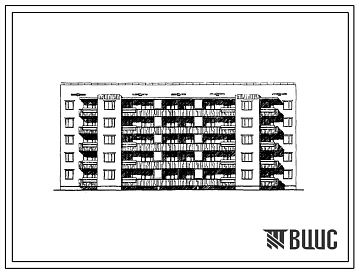 Типовой проект 144-07с Блок-секция пятиэтажная 30-квартирная рядовая (двухкомнатных 2Б -10, трехкомнатных 3Б — 20).