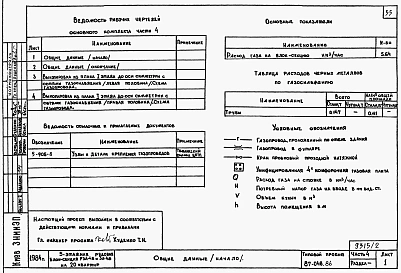 Альбом 2 Части 1,2,3,4,5,6 Архитектурно-строительные чертежи, отопление и вентиляция, водоснабжение и канализация, газоснабжение, электрооборудование, устройства связи выше отм.0.000