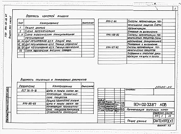 Альбом 17 Часть 1 Приточная вентиляционная камера рециркуляционная с воздухонагревателем и одним клапаном рециркуляционного воздуха. Электрическая система регулирования.  