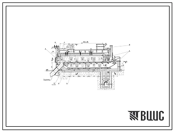 Проект 32941 Печь термическая проходная конвеерная размерами пода 1.0х6.0м на газе