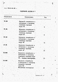 Альбом 7 Ведомости потребности в материалах    