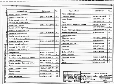 Альбом 12  Затвор плоский глубинный скользящий В-Н-Нн=2,5-2-4,7 м для отстойника на расход 9 м3/с     