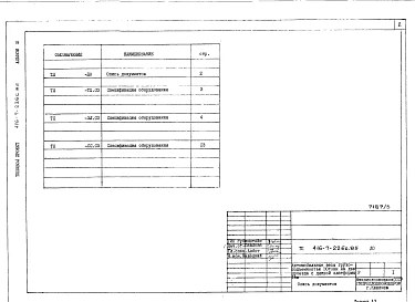 Альбом 3 Спецификации оборудования