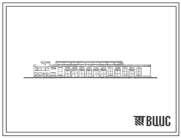 Типовой проект 411-1-33  Ремонтно-механическая мастерская в блоке с гаражом для леспромхозов с объемом вывозки древесины 500 тыс. м? в год.