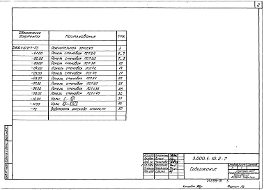 Выпуск 2-7 Панели стеновые балочные с опорной пятой с клиновидным стыком. Рабочие чережи