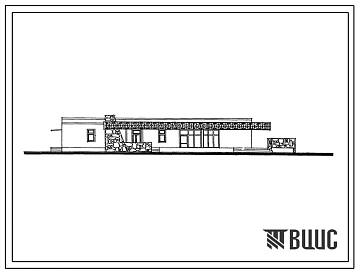Типовой проект 274-22-22с Чайхана-столовая на 50 посадочных мест, для строительства в 4А климатическом подрайоне сейсмичностью 7, 8 и 9 баллов