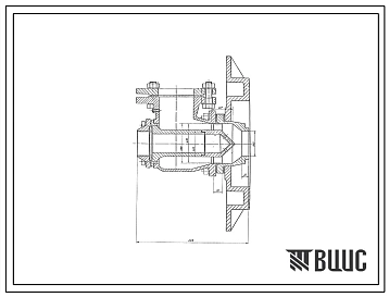 Проект Н6033 Горелка дутьевая унифицированная вихревая для низкокалорийных газов , короткофакельная , производительностью 0,25 Гкал/ч ГДУВ-0,25-Н1