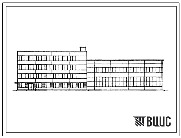 Типовой проект 409-14-22 Главный корпус базы механизации для технического обслуживания и ремонта 250 подъемно-транспортных машин.
