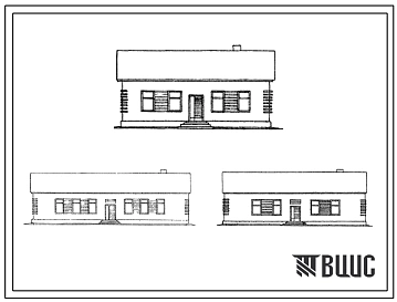 Типовой проект 411-1-48 Производственные помещения для оперативных авиаотделений.