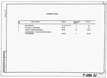 Альбом 4.88 Спецификации оборудования    