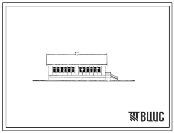 Типовой проект 226-1-302см Начальная школа на 4 класса (80 учащихся) для сельского строительства в 1В и 1Д климатических подрайонах сейсмичностью 7, 8 и 9 баллов, с вечномерзлыми грунтами