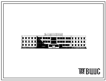 Типовой проект 222-1-282м Школа-интернат на 10 классов (340 учащихся) в каркасно-панельных конструкциях серии ИИ-04. Для строительства в IА, IБ и IГ климатических подрайонах с вечномерзлыми грунтами.