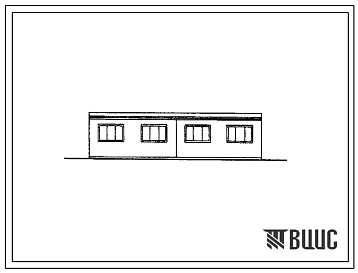 Типовой проект 801-9-43.12.87 Переходная галерея. Размеры здания - 3x12 м. Расчетная температура: -20, -30°С. Стены - панельные легкобетонные. Покрытие - железобетонные плиты