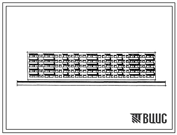 Типовой проект 1-318-32/66  Пятиэтажный шестисекционный кирпичный жилой дом на 85 квартир.