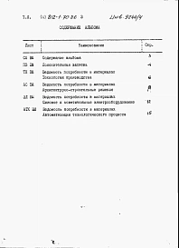 Альбом 4 Ведомость потребности в материалах