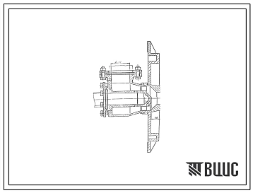 Проект Н6024 Горелка дутьевая унифицированная для высококалорийных газов производительностью 0,63 Гкал/ч ГДУВ-0,63