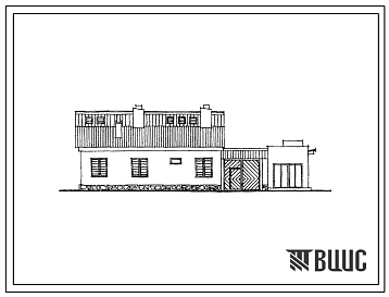 Типовой проект 184-000-247с.84 1-этажный 1-квартирный 5-комнатный жилой дом для индивидуального строительства в южных районах Туркменской ССР с сейсмичностью 8 и 9 баллов.
