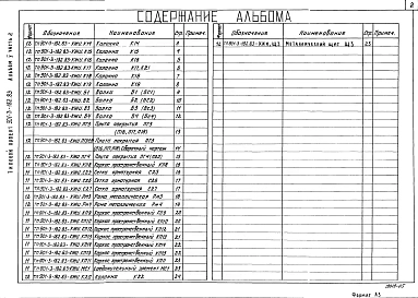 Альбом 5  Строительные изделия.  Часть 1 - Реагентное хозяйство на 2 основных реагента