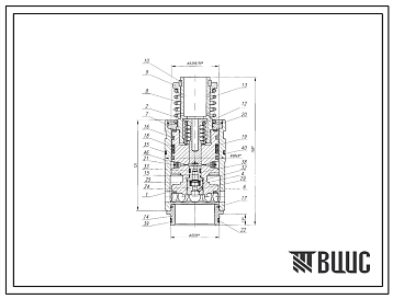 Шифр ЗМ050.040.01.00.000 Запорный модуль  ЗМ050.040.01.00.000