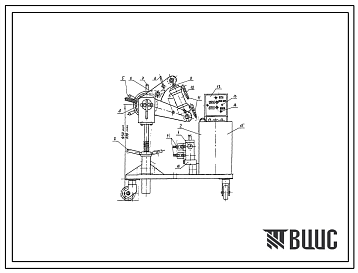 Шифр ГГБГ-1,2ПС Гайковерт гидравлический буксовой гайки типа ГГБГ