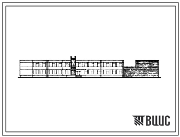 Типовой проект 222-1-241ПВ Средняя общеобразовательная школа на 10 классов (392 учащихся) в каркасно-панельных конструкциях серии ИИ-04.