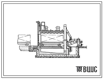 Типовой проект 406-9-79 Камерное сушило объемом 60 м3 для форм и стержней на мазуте