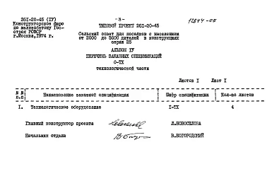 Альбом 4 Заказные спецификации