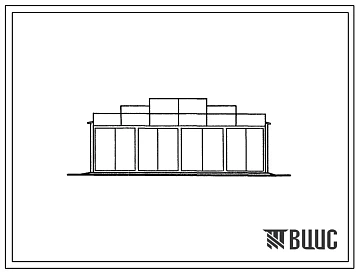 Типовой проект 817-180 Теплая стоянка на 8 тракторов К-700