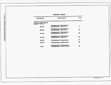 Альбом 8 Часть 1 Спецификации оборудования  (из типового проекта А-II,III,IV-2500-318.86) Часть 2 Спецификации оборудования 