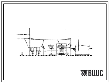 Типовой проект 407-3-88 Подстанция 110/6-10кв с трансформаторами мощностью от 40 до 80Мва с распределением всей мощности по двухцепному токопроводу.