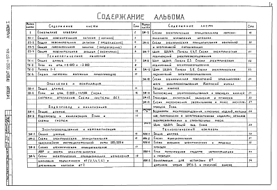 Альбом 1 Общая пояснительная записка.Технологические решения. Отопление и вентиляция. Водопровод и канализация. Электрооборудование, автоматизация и технологический контроль