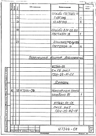 Альбом 2 Горелка дутьевая унифицированная ГДУ-25 (сварной вариант). Рабочая конструкторская документация. Н7344