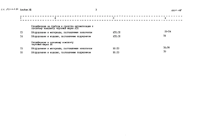 Альбом 8 Спецификация оборудования.