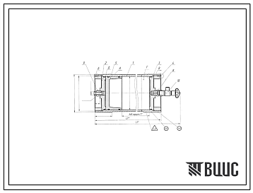 Шифр ПГА-ХХ.210.000 Пневмогидроаккумулятор ХХ.210 ПГА-ХХ.210.000