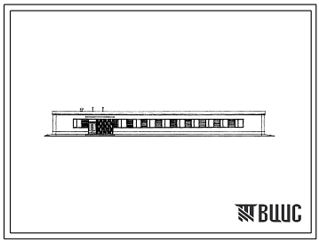 Типовой проект 407-3-132С Здание общеподстанционного пункта управления на 123 панели (Тип 1).