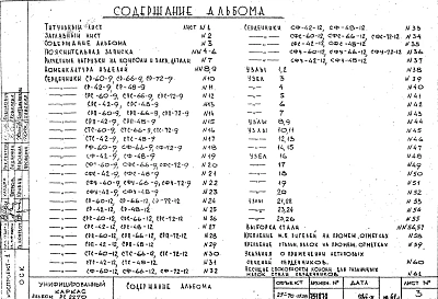 Альбом 1 Рабочие чертежи 