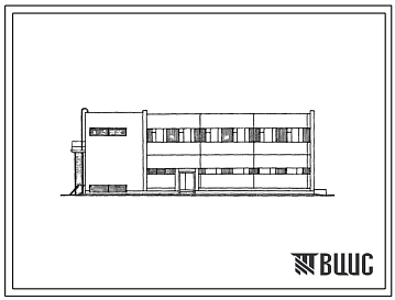 Типовой проект 507-75.84 Одноагрегатная тяговая подстанция, совмещенная с пунктом обслуживания контактно-кабельной сети (по каталогам Главмоспромстройматериалов).