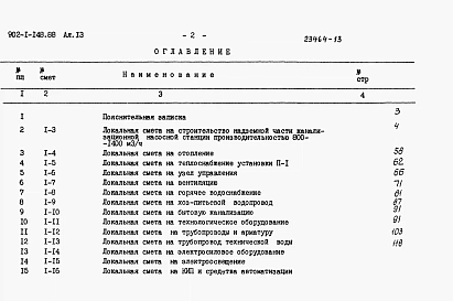 Альбом 13 Сметы. Общая часть (из ТП 902-1-148.88)